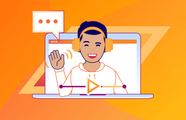 Vignette – Mise à jour produit – Modèle 3 Lecteur vidéo, personne faisant signe de la main