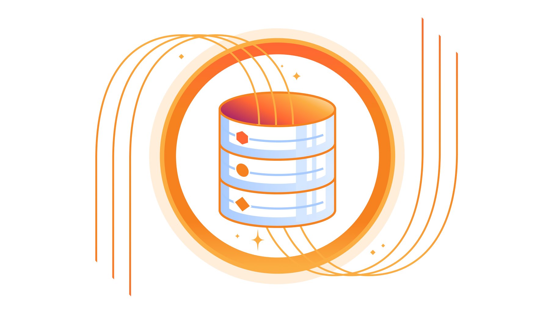 Illustration of Cloudflare’s D1 serverless SQL database solution